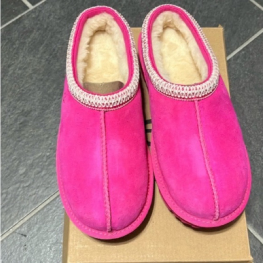 UGG Pink Ankle Booties
